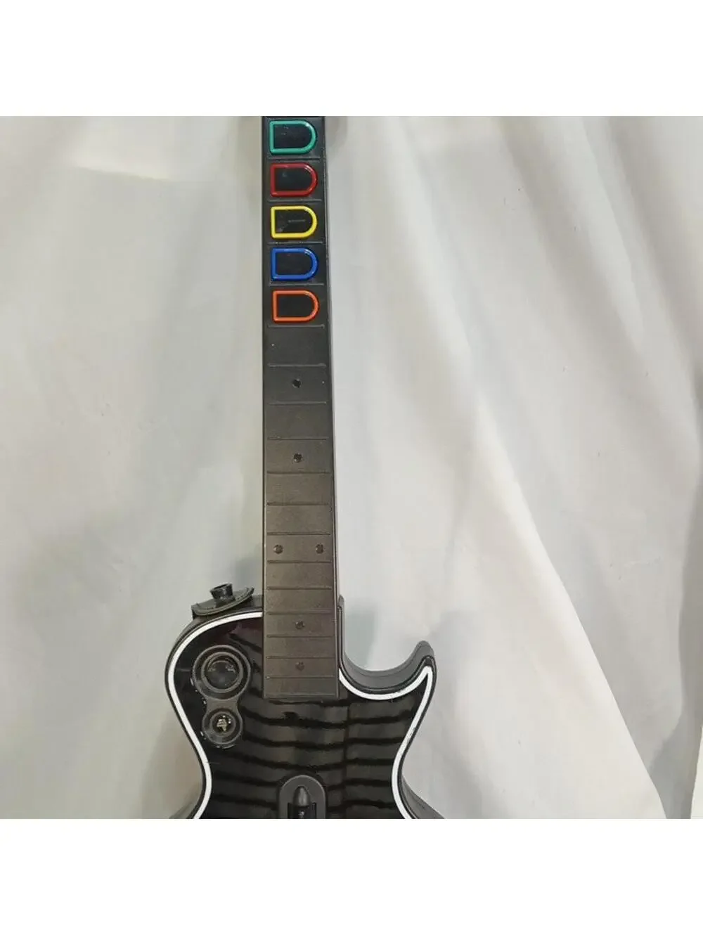 RedOctane Gibson PS3 Guitar Hero Wireless Controller Black with Strap Tested